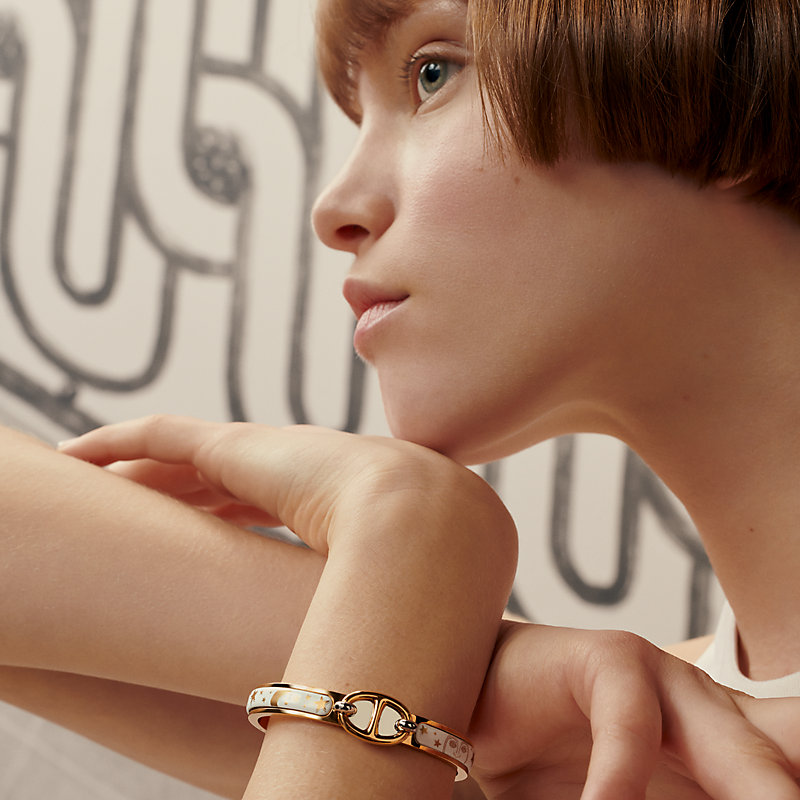 エナメルブレスレット 《ミニ・クリック・シェーヌ・ダンクル/グロリア